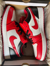 Load image into Gallery viewer, Jordan 1 Low Reverse Black Toe
