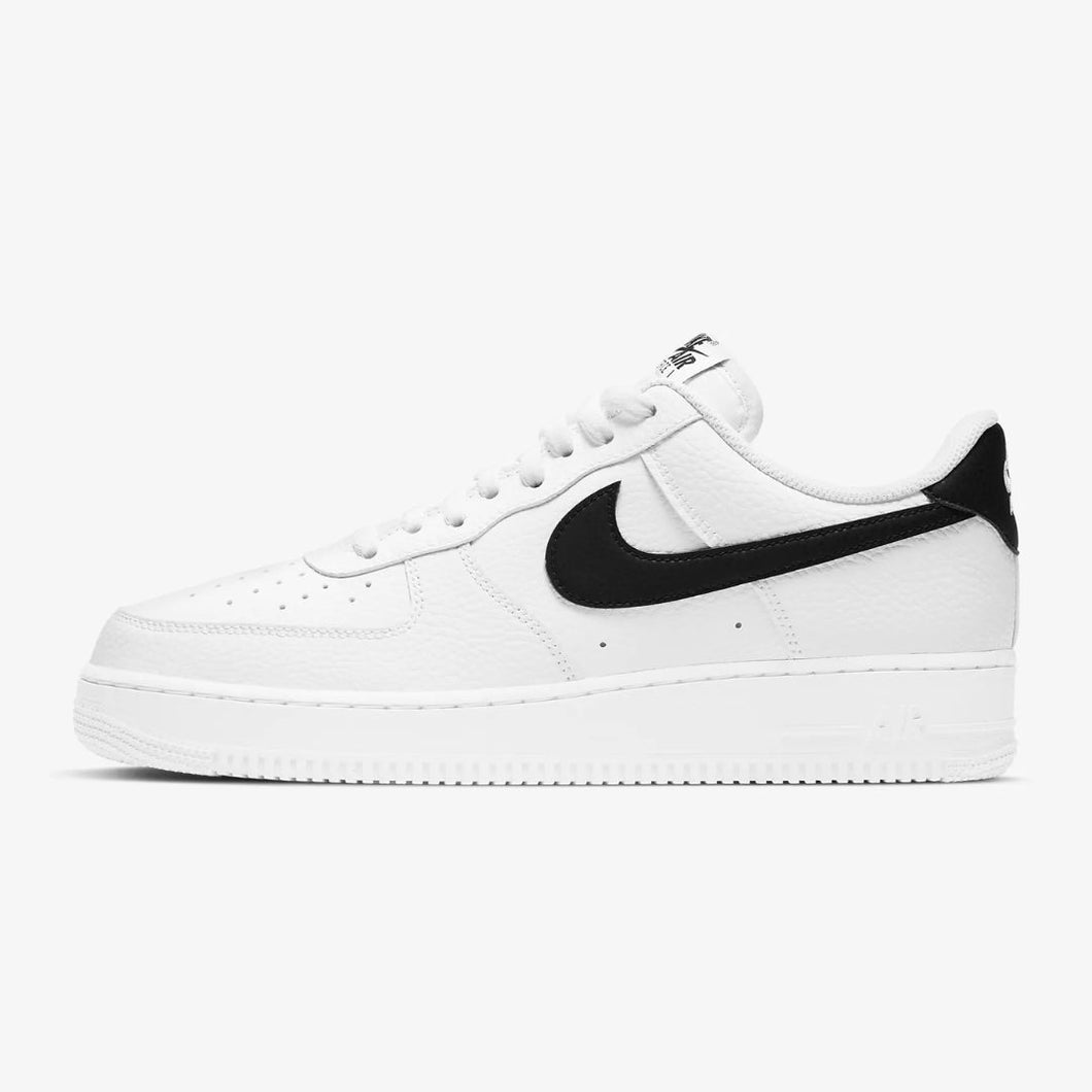 Air Force 1 White Black Swoosh