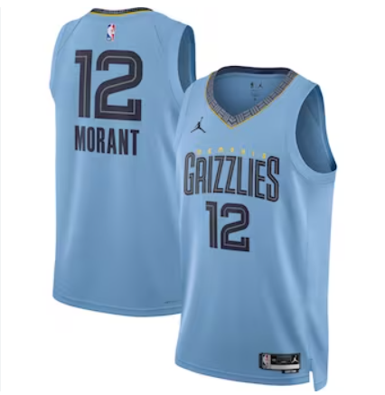 Memphis Grizzlies Ja Morant Jersey