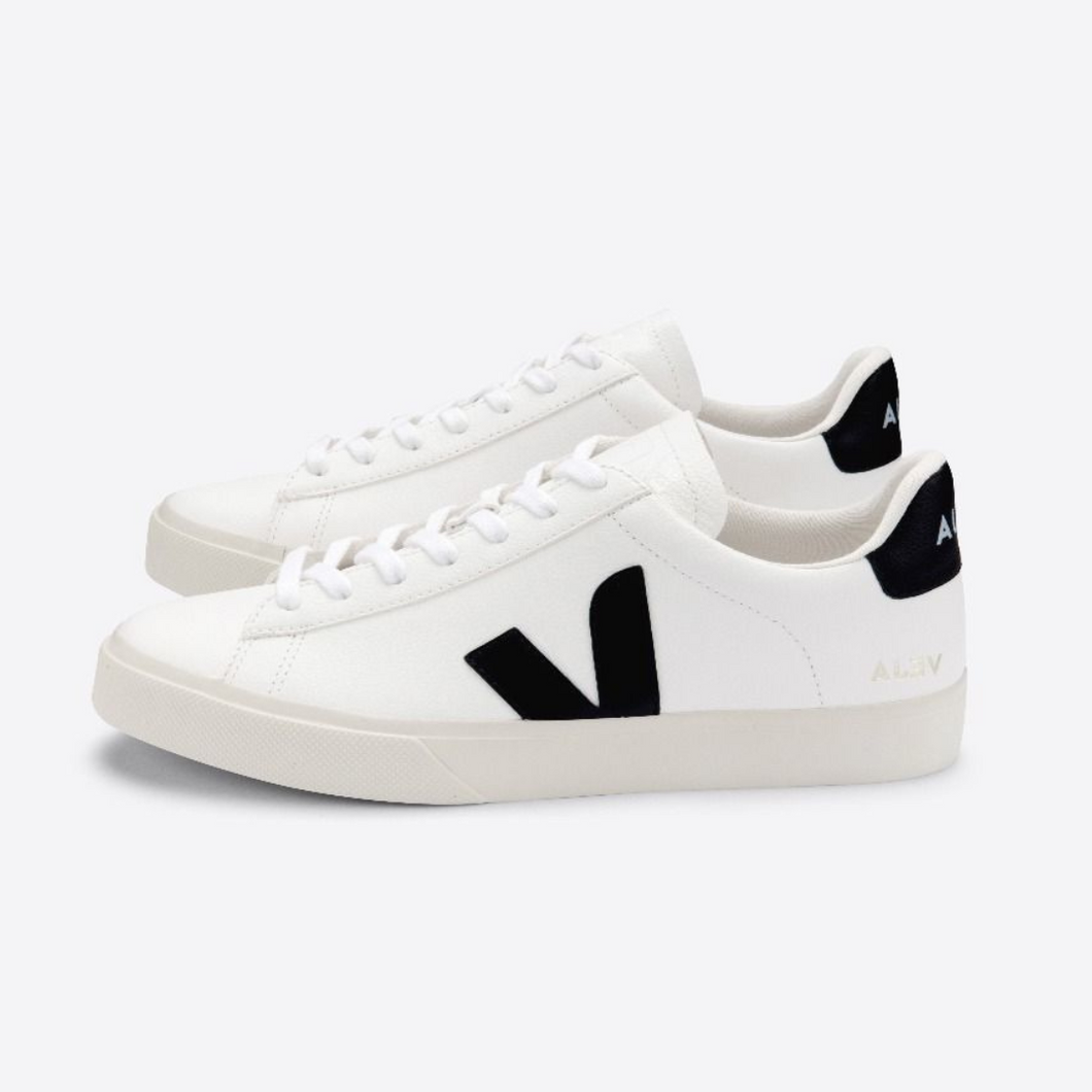 Veja Campo Chromfree White Black