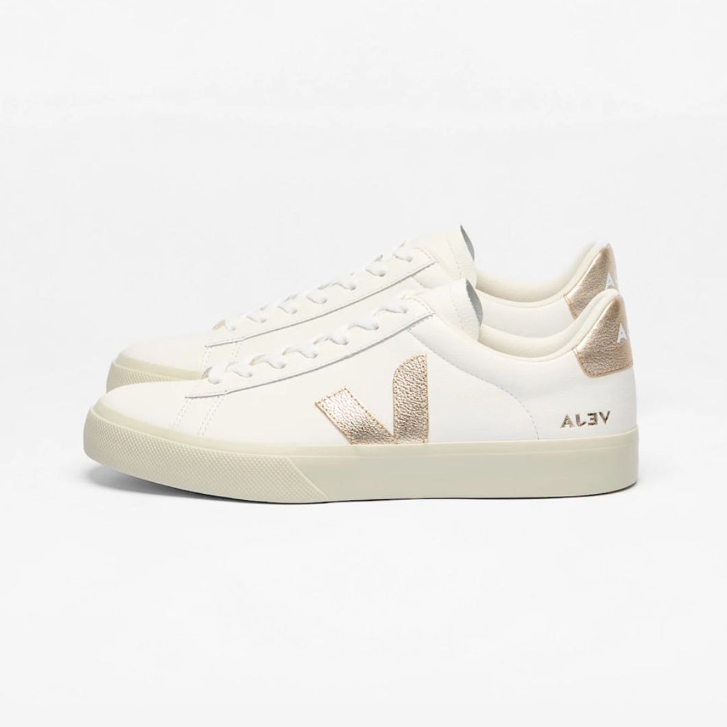 Veja Campo Leather White Platine
